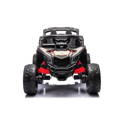 Image showing  24V Can Am Maverick 1-Seater UTV - Kids Electric Ride-On, FR7590-KHAKI