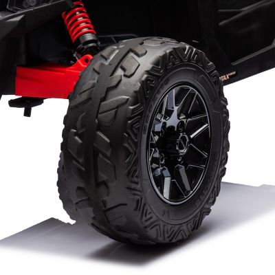 Image showing 5 th Freddo 24V Can Am Maverick 1-Seater UTV - Kids Electric Ride-On, FR7590-KHAKI