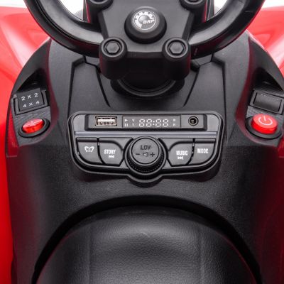 Image showing  24V Can Am Renegade 1-Seater Kids ATV, FR9533-RED