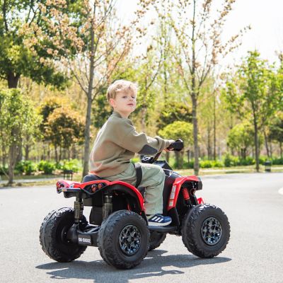 Image showing 8 th Freddo 24V Can Am Renegade 1-Seater Kids ATV, FR9533-RED