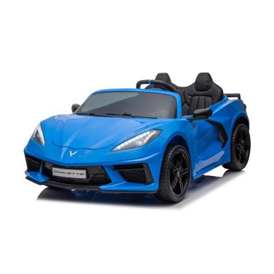 Freddo 24V Chevrolet Corvette C8 2 Seater Ride on, FR8220-BLUE