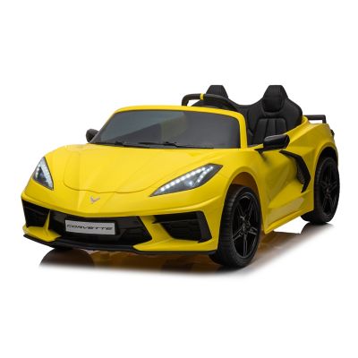Freddo 24V Chevrolet Corvette C8 2 Seater Ride on, FR8220-YELLOW