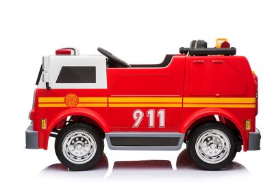Image showing  24V Fire Truck 2-Seater Ride on