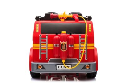 Image showing  24V Fire Truck 2-Seater Ride on