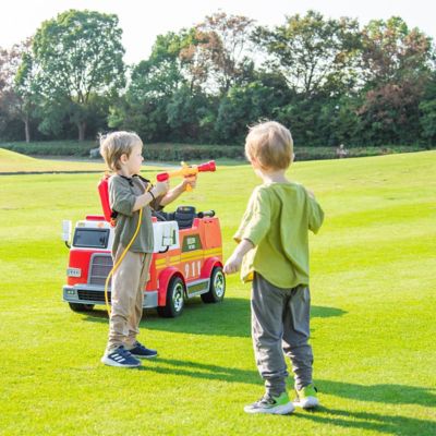 Image showing 8 th Freddo 24V Fire Truck 2-Seater Ride on