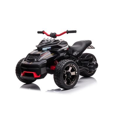 Freddo 24V Spider 2 Seater Ride-On 3 Wheel Motorcycle, XB311824V-BLACK