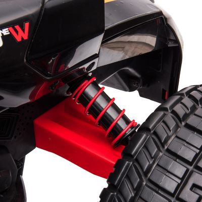 Image showing 9 th Freddo 24V Spider 2 Seater Ride-On 3 Wheel Motorcycle, XB311824V-BLACK