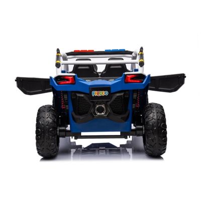 Image showing  24V Toys Police UTV 2 Seater Ride on