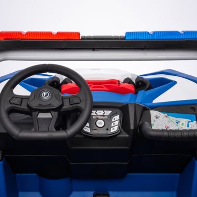 Image showing  24V Toys Police UTV 2 Seater Ride on