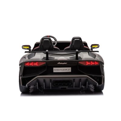Image showing  24V Lamborghini Aventador with Brushless Motor with Differential 2 Seater Ride on Car for Kids, FR8877-GREY