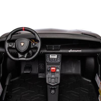 Image showing 6 th Freddo 24V Lamborghini Aventador with Brushless Motor with Differential 2 Seater Ride on Car for Kids, FR8877-GREY