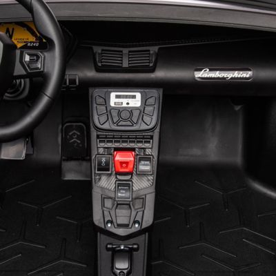 Image showing 8 th Freddo 24V Lamborghini Aventador with Brushless Motor with Differential 2 Seater Ride on Car for Kids, FR8877-GREY