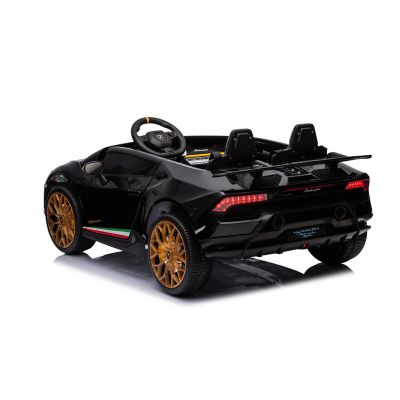Image showing 5 th Freddo 24V Lamborghini Huracan 2 Seater Kids' Electric Ride-On, FR8441-BLACK