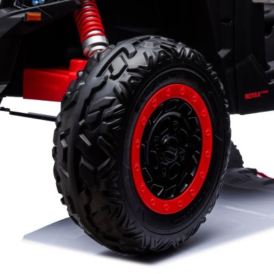 Image showing 5 th Freddo 2x24V 4 x 4 Can Am Maverick 2 Seater Ride on UTV for Kids, FR9550-RED