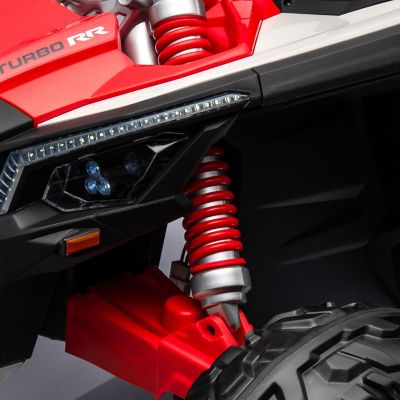 Image showing 9 th Freddo 2x24V 4 x 4 Can Am Maverick 2 Seater Ride on UTV for Kids, FR9550-RED