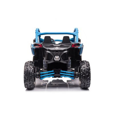 Image showing  2x24V 4 x 4 Can Am Maverick 2 Seater Ride on UTV for Kids, FR9550-BLUE