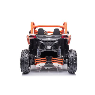 Image showing  2x24V 4 x 4 Can Am Maverick 2 Seater Ride on UTV for Kids, FR9550-ORANGE