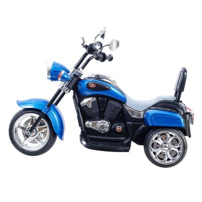 Image showing  6V Toys Chopper Style Ride on Trike, TR1501-BLUE