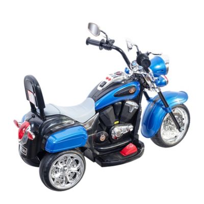 Image showing 7 th Freddo 6V Toys Chopper Style Ride on Trike, TR1501-BLUE
