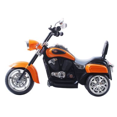 Image showing  6V Toys Chopper Style Ride on Trike, TR1501-ORANGE