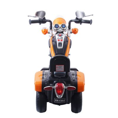Image showing  6V Toys Chopper Style Ride on Trike, TR1501-ORANGE