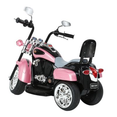 Image showing  6V Toys Chopper Style Ride on Trike, TR1501-PINK
