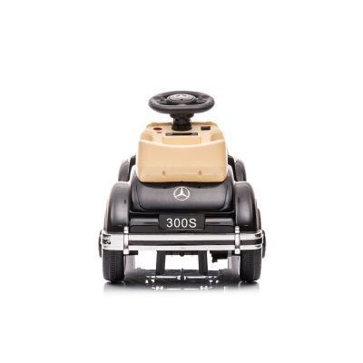 Image showing  6V Mercedes Benz 300S 1 Seater Mini Ride-On Car for Kids, FR5720-BLACK