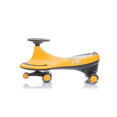 Image showing  Toys Swing Car with Flashing Wheels, LB1802-YELLOW