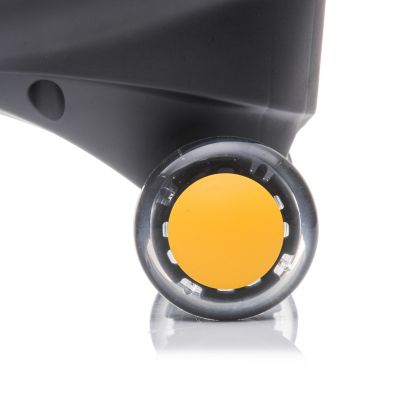 Image showing 8 th Freddo Toys Swing Car with Flashing Wheels, LB1802-YELLOW