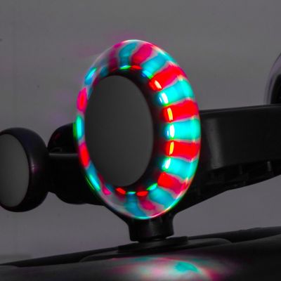 Image showing 5 th Freddo Toys Swing Car with Flashing Wheels, LB1802-PINK