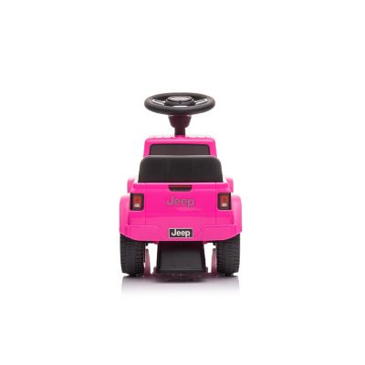 Image showing  Jeep Rubicon Foot to Floor Ride-On for Toddlers, FR4688-PINK