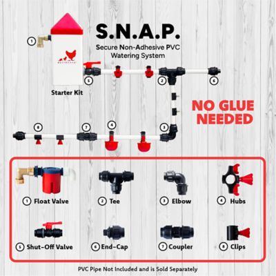Image showing  S.N.A.P Glueless Float Valve Kit