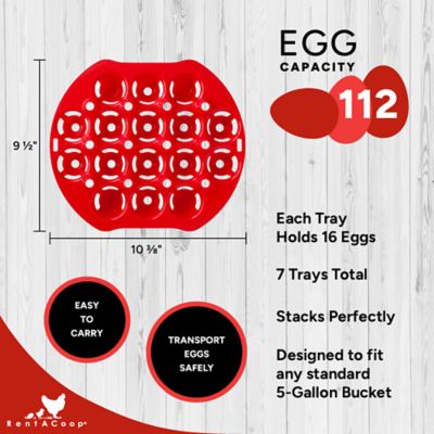 Image showing  Egg Trays - Pack of 7