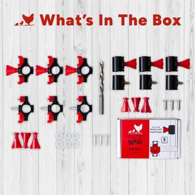 Image showing  S.N.A.P Watering System Clips & Hubs - Pack of 6