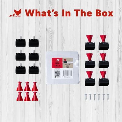 Image showing  S.N.A.P Watering System Clips - Pack of 12