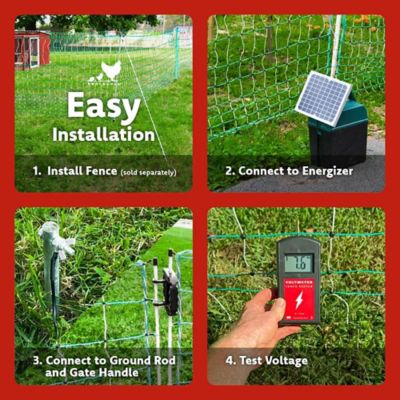 Image showing  0.38-Joule Solar Fence Accessory Set