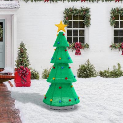 Image showing Christmas Lighted Holiday Tree