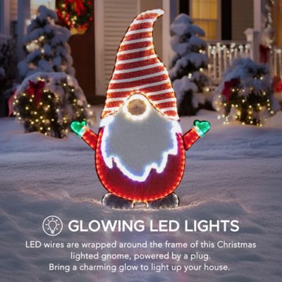 Image showing 7 th SunjoyChristmas Lighted Gnome
