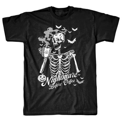 Goodie Two Sleeves Women's Nightmare Before Coffee T-Shirt
