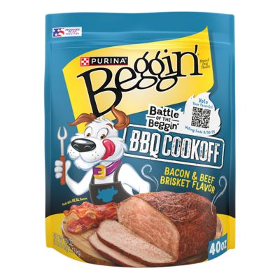 Purina Beggin' Beef Brisket & Bacon Flavor Dog Treats, 42.2 oz.