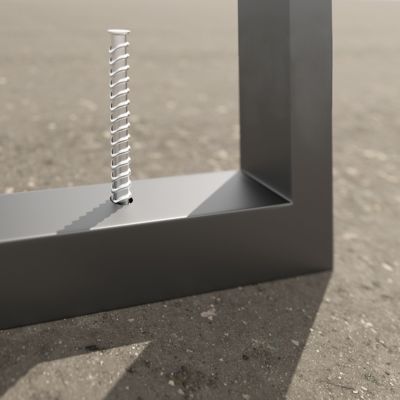 Image showing 7 th Veikous 10 W x 15 D ft. Carport Metal Car Canopy and Shelter, White