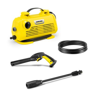 Karcher K 2 Horizontal 1700 PSI, 1.45 GPM, Electric Pressure Washer, with Vario wand, Compact Design, Easy to transport