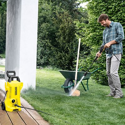 Image showing  K 2 Power Control, 1700 PSI 1.4 GPM (Max PSI 2000) Electric Pressure Washer with Vario & DirtBlaster Spray Wands