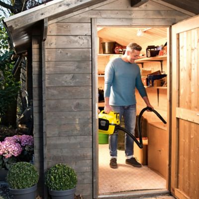 Image showing  WD 1 Compact Battery Wet /Dry Vacuum for Car Cleaning and quick jobs, TOOL ONLY, compatible with Karcher 18V battery