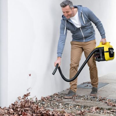 Image showing 5 th Karcher WD 1 Compact Battery Wet /Dry Vacuum for Car Cleaning and quick jobs, TOOL ONLY, compatible with Karcher 18V battery