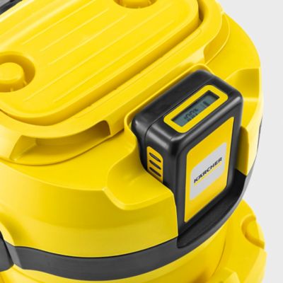 Image showing  WD 2-18 Multi-Purpose 3.2 gal. Wet/Dry Vacuum Cleaner, Tool Only, compatible with Karcher 18V battery