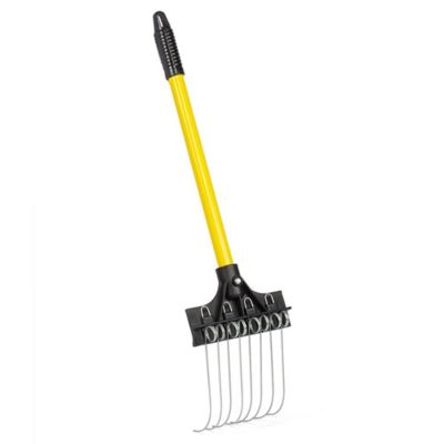 Image showing  6 in. Mini Rake with Yellow Handle, 99353