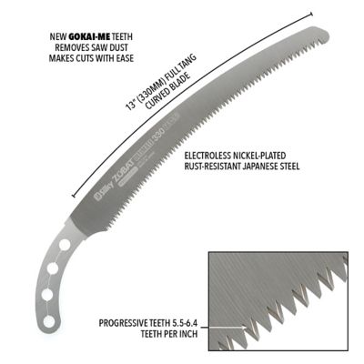 Image showing  Replacement Blade Only ZUBAT Ultimate Professional 330mm Progressive Teeth (747-33)