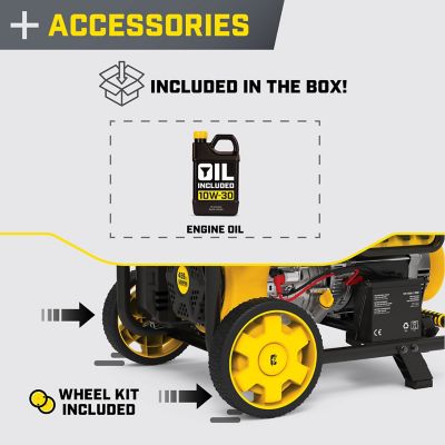 Image showing 5 th Champion Power Equipment 11,500-Watt Electric Start Home Backup Portable Generator with CO Shield