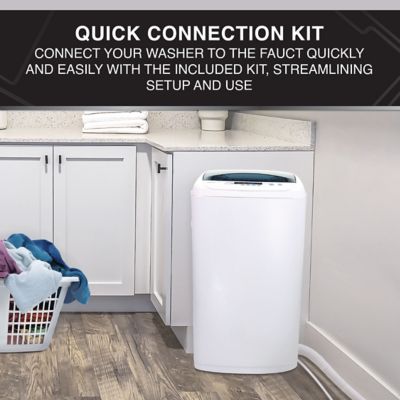 Image showing 6 th Urban Living Compact Top Load Washer